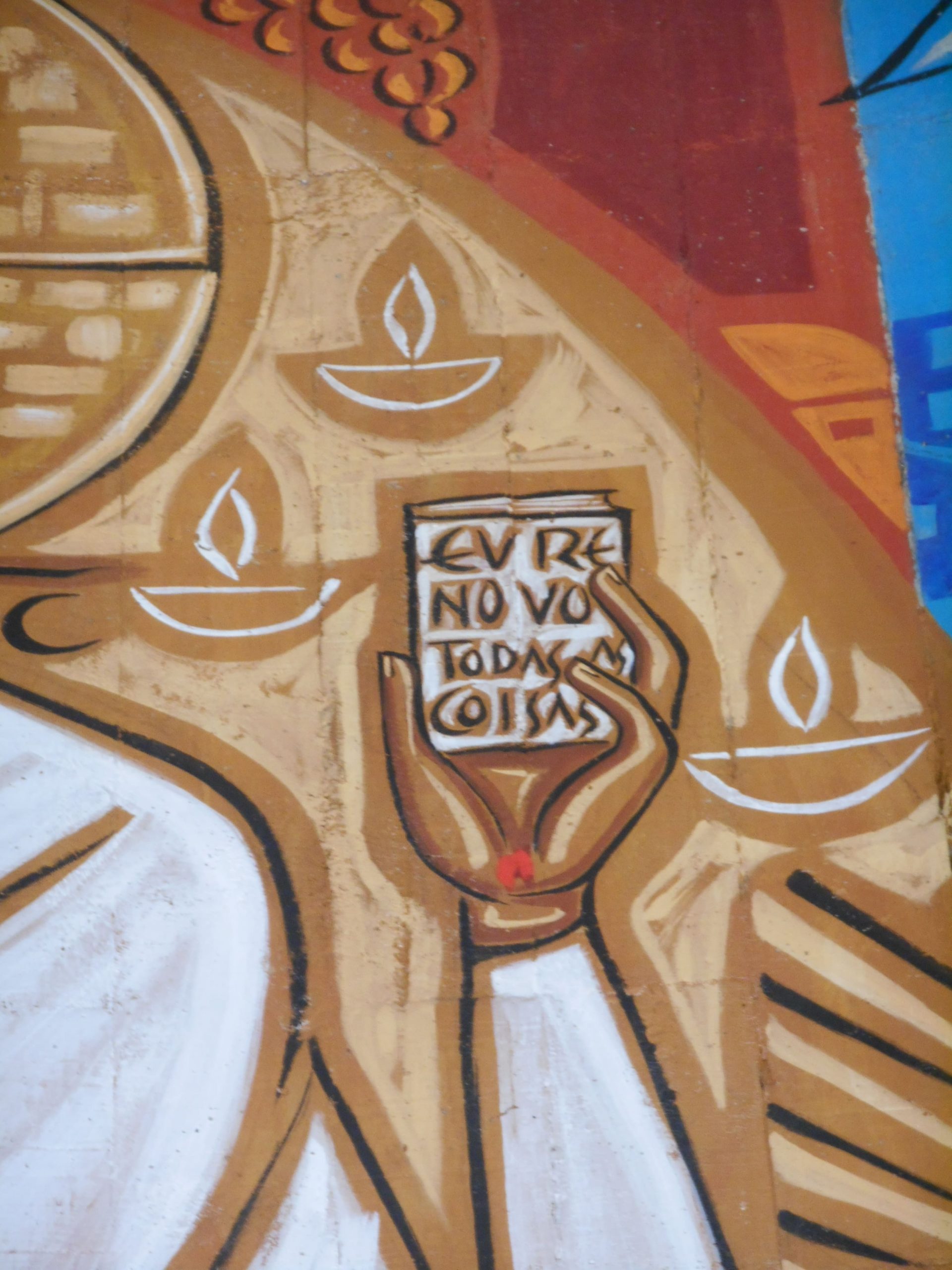 "Eu renovo todas as coisas" - Painel da Abside da Igreja Abacial do Msteiro da Virgem