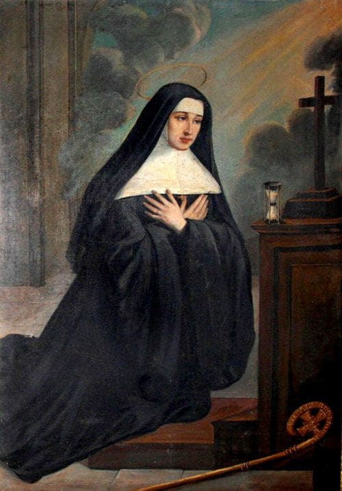 Santa Escolástica Santa Escolástica - Mosteiro da Virgem