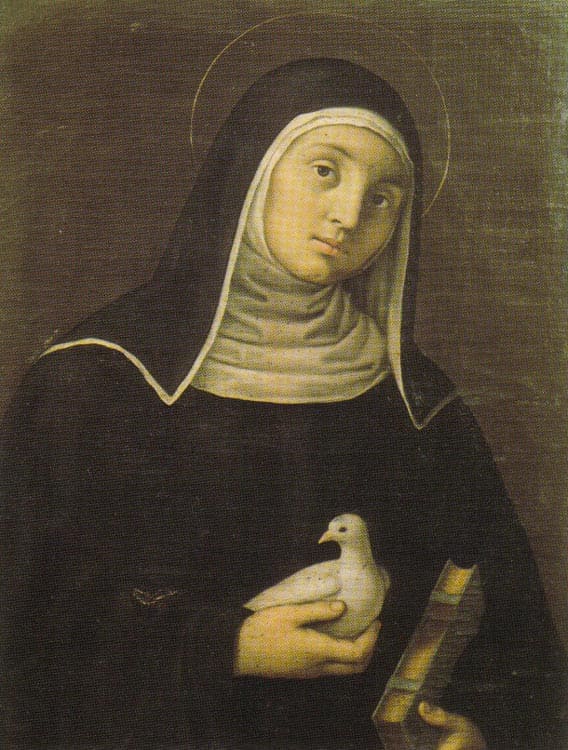 Santa Escolástica - Mosteiro da Virgem